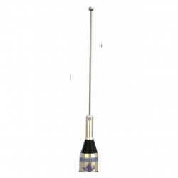 Antena Móvel ars eletronica 1/4 Vhf Só Base e Vareta mv00bc 