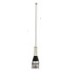 Antena Móvel ars eletronica 1/4 Vhf Só Base e Vareta mv00bc 
