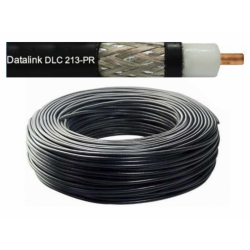Cabo Coaxial px py DATA LINK RgC213 rigido 50 OHMS 78% malha 100M